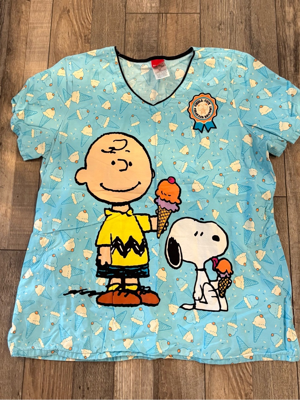 Scrub top